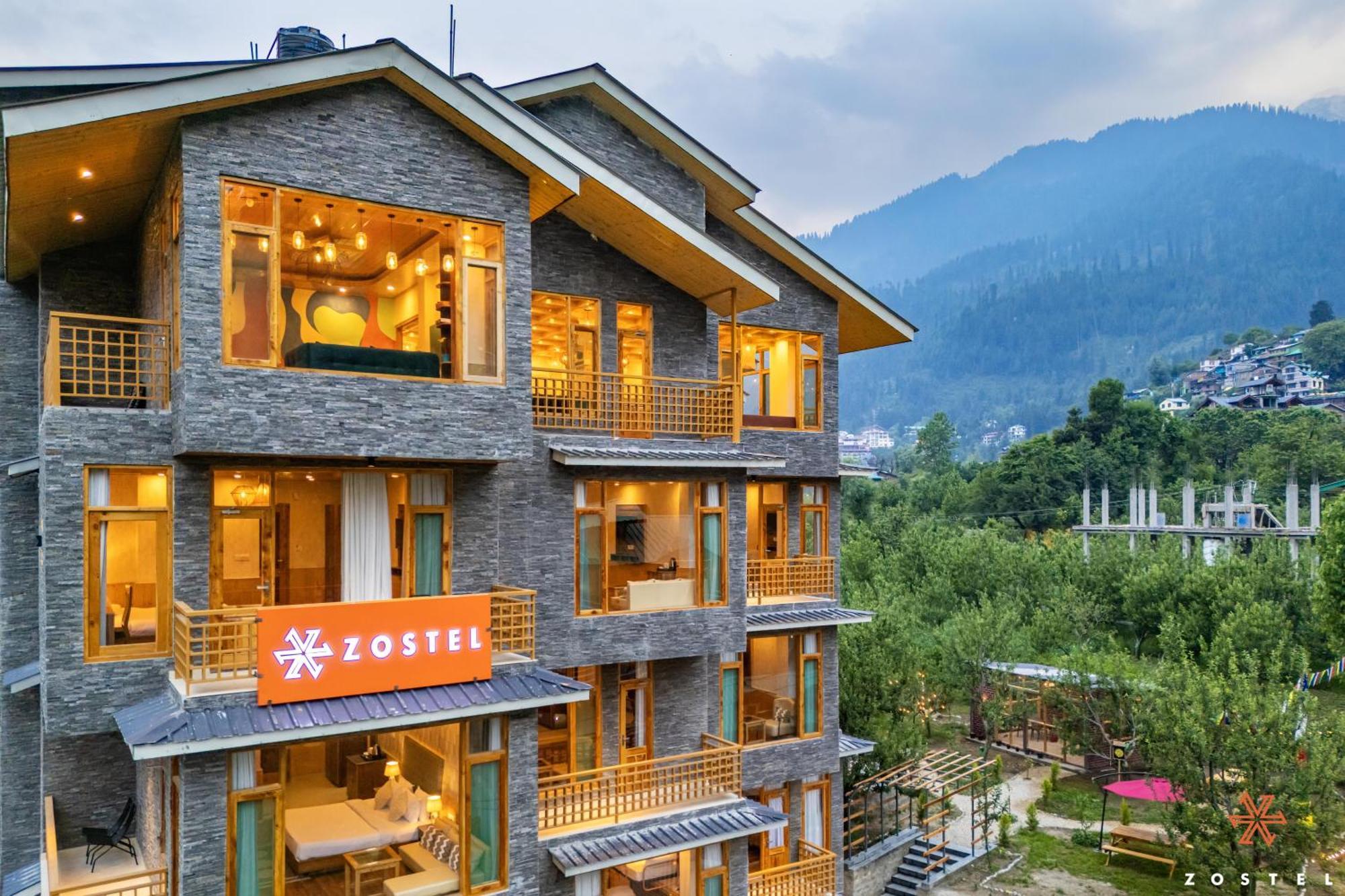 Zostel Old Manali, Goshal Road Hostel Exterior photo